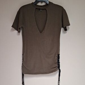 Windsor Rich Brown Top